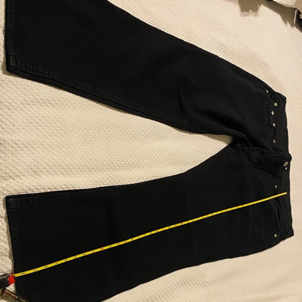 True Religion Men's Dark Jeans with Gold Button